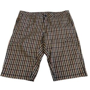 Woolrich Plaid‎ Bermuda Shorts Size 10 98% Cotton 2% Spandex